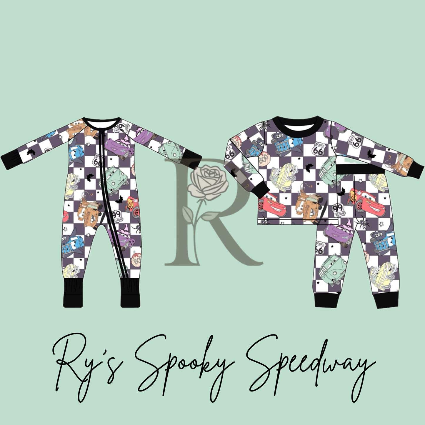 Ry's Spooky Speedway Bamboo - 2 Styles!