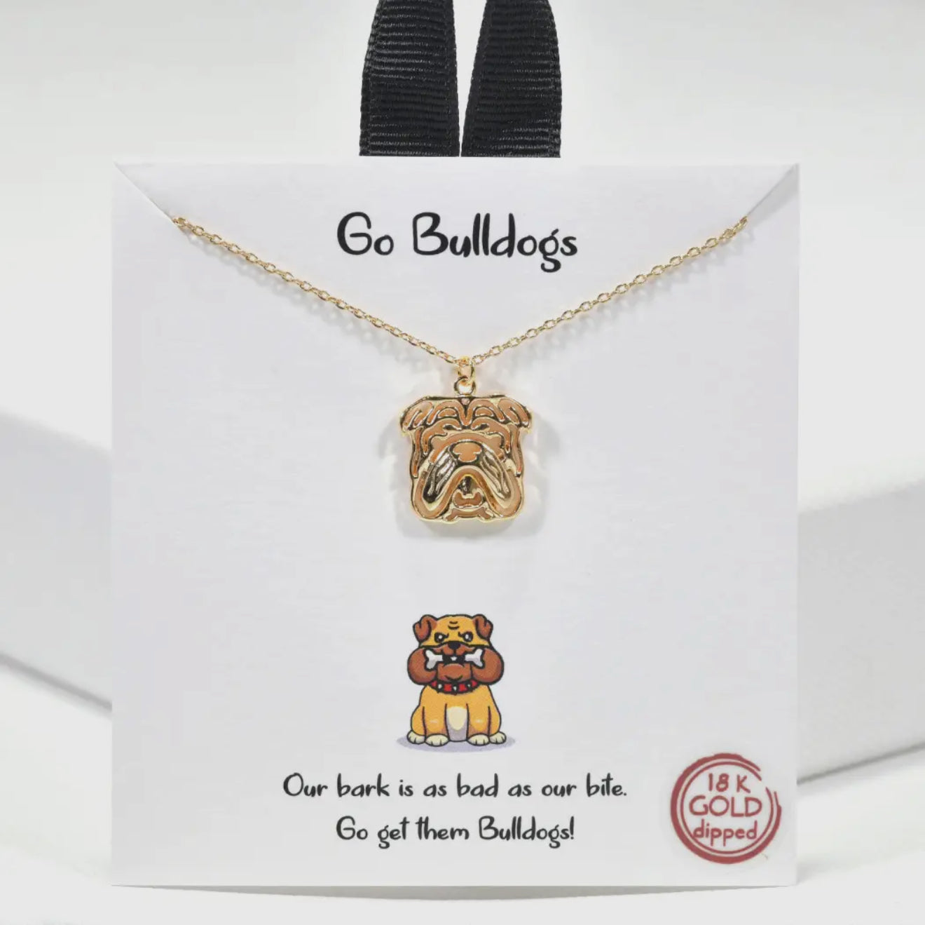 Go Bulldogs Necklace