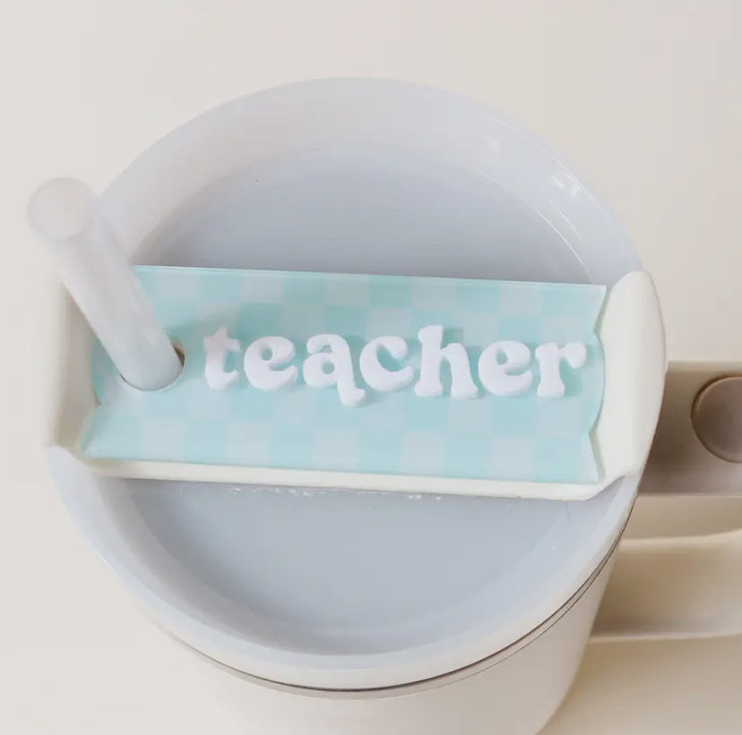 Tumbler Lid Tag - 3 Designs!