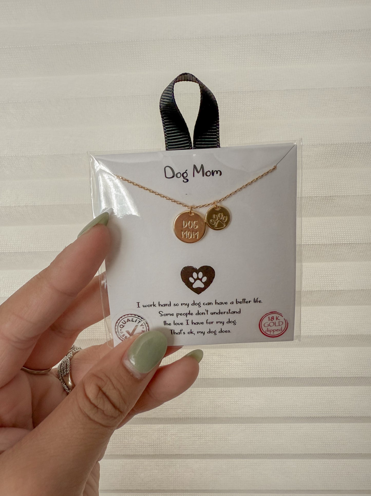 Dog Mom Necklace