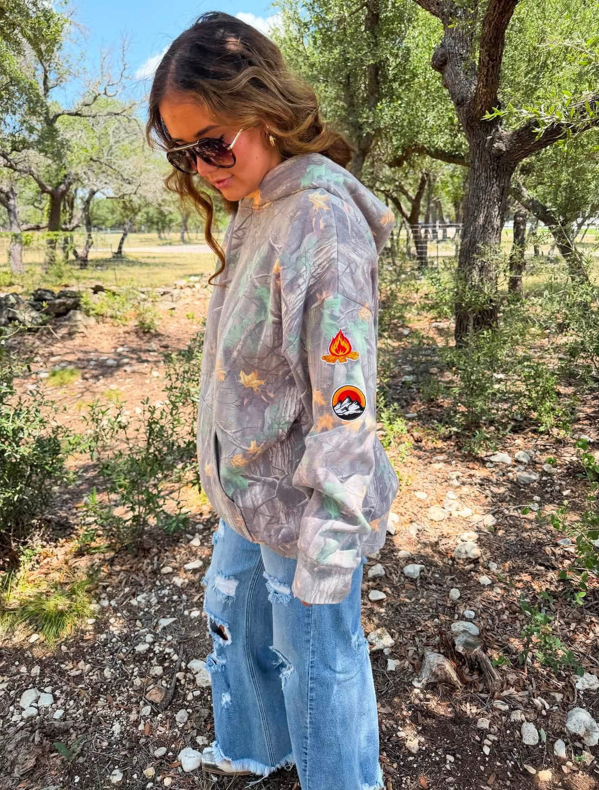Hidden Trail Camo Hoodie Pullover