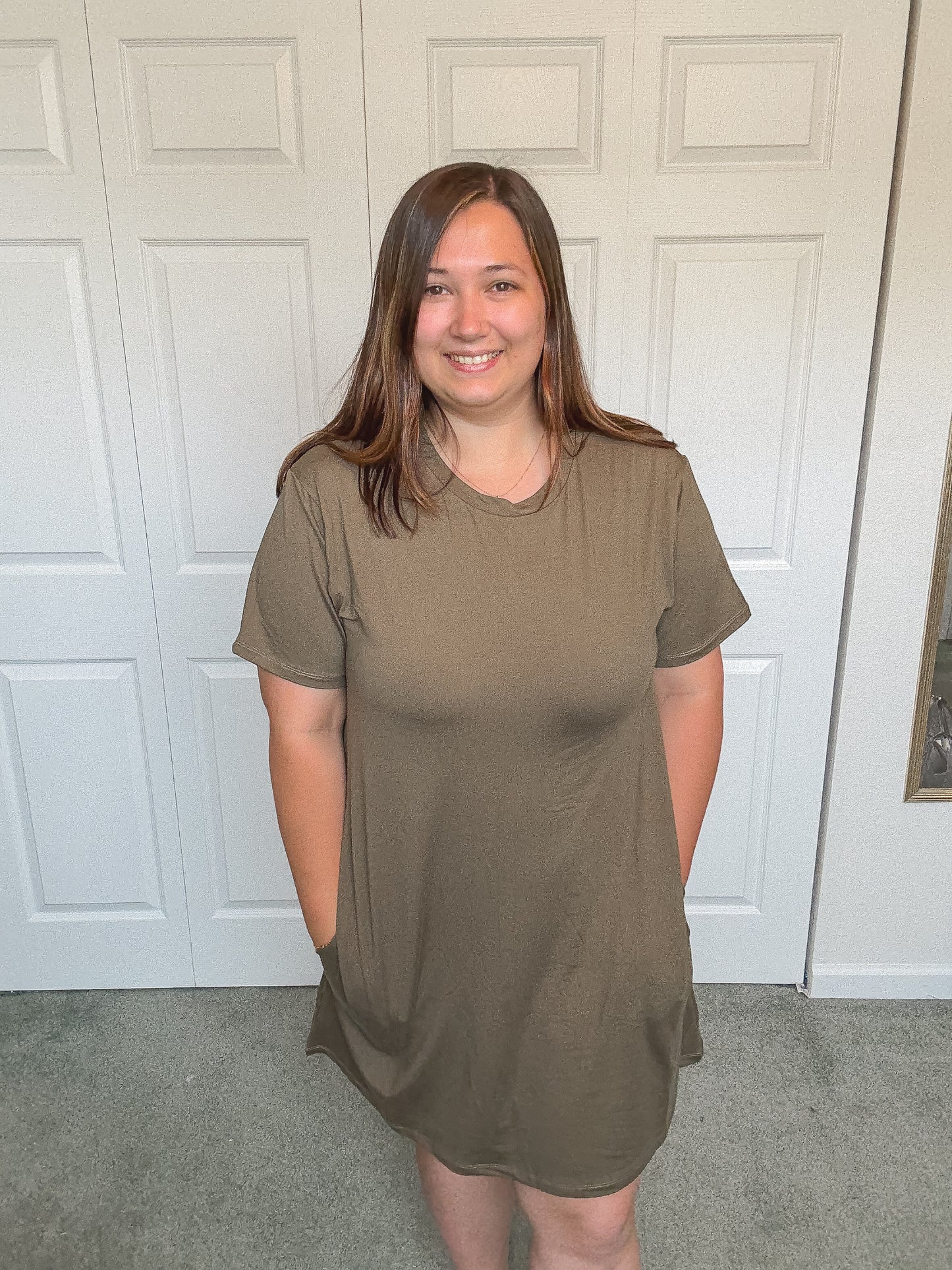 On The Go T-Shirt Dress