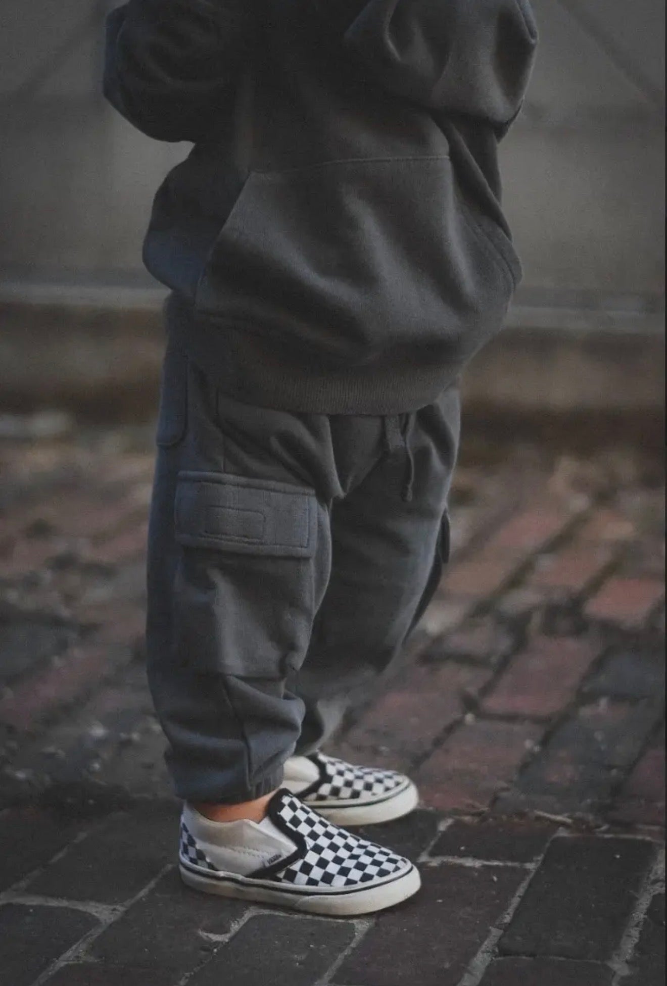 Toddler Sun-Faded Hoodie in Stonewash