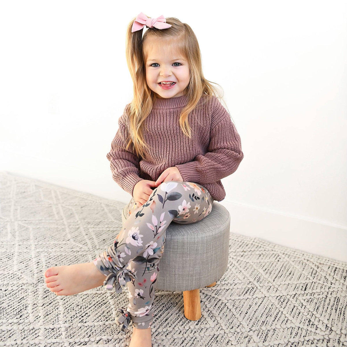 Gigi & Max Solid Knit Kids’ Sweater