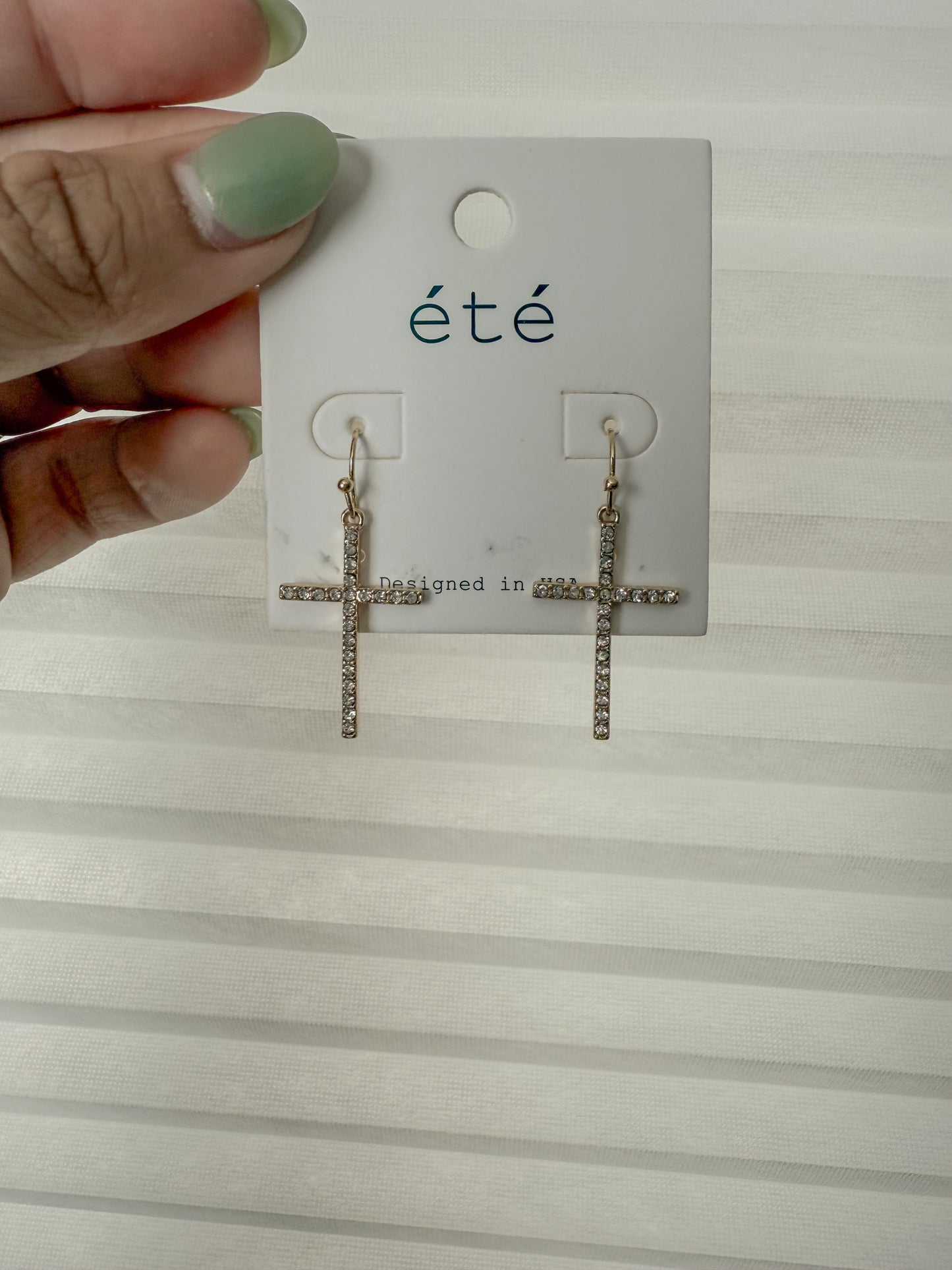 Cross Earrings