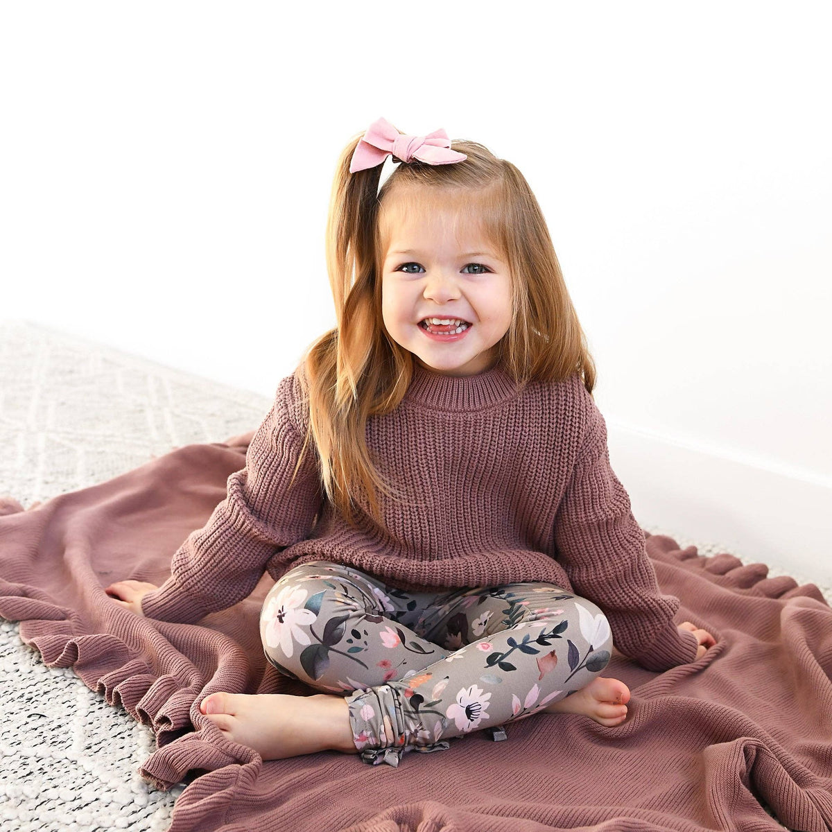 Gigi & Max Solid Knit Kids’ Sweater