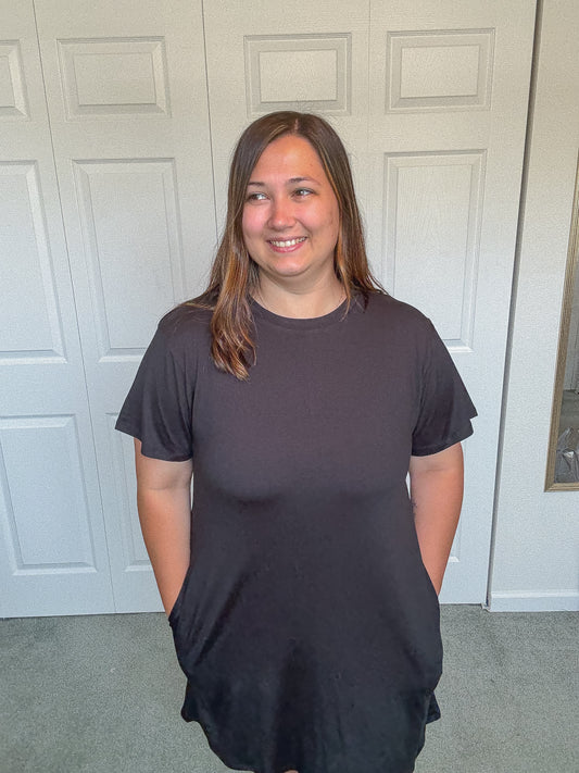 On The Go T-Shirt Dress
