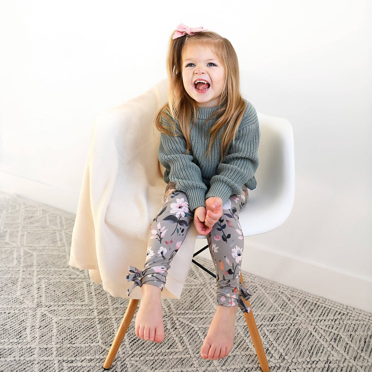 Gigi & Max Solid Knit Kids’ Sweater