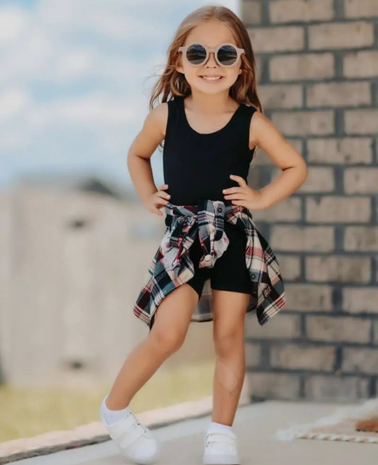 Gigi Bike-Short Romper