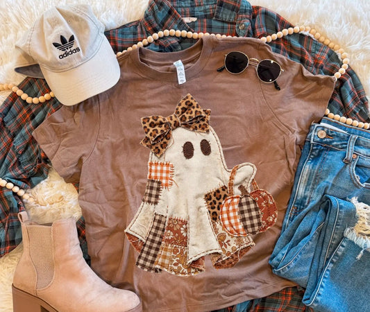Patchwork Ghost Tee