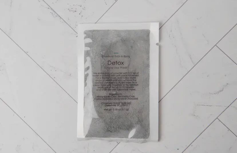 Single-Use Clay Face Masks