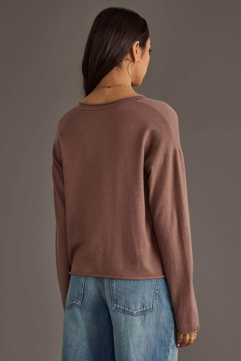 Mocha Button Up Cardigan