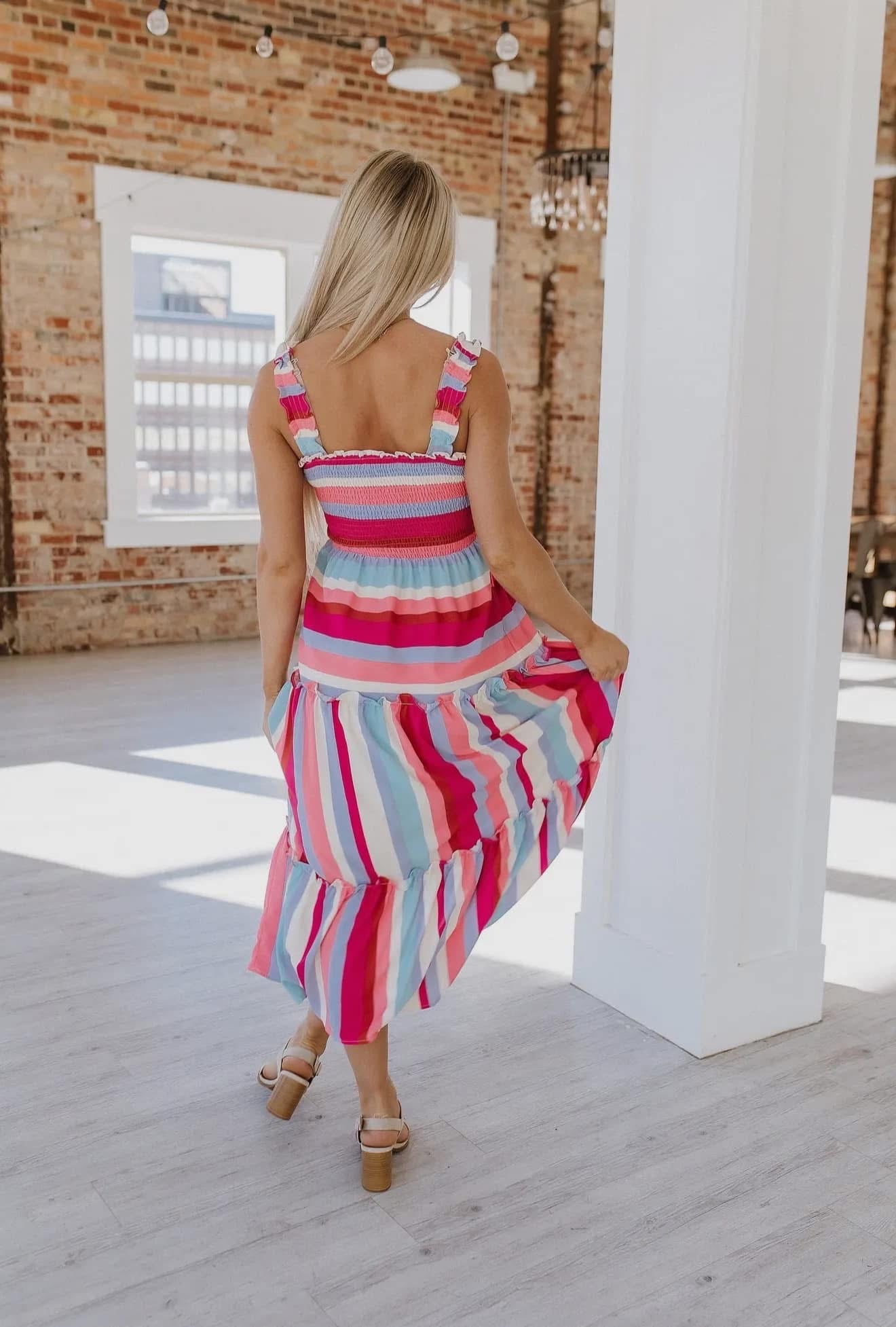Eli Stripe Maxi