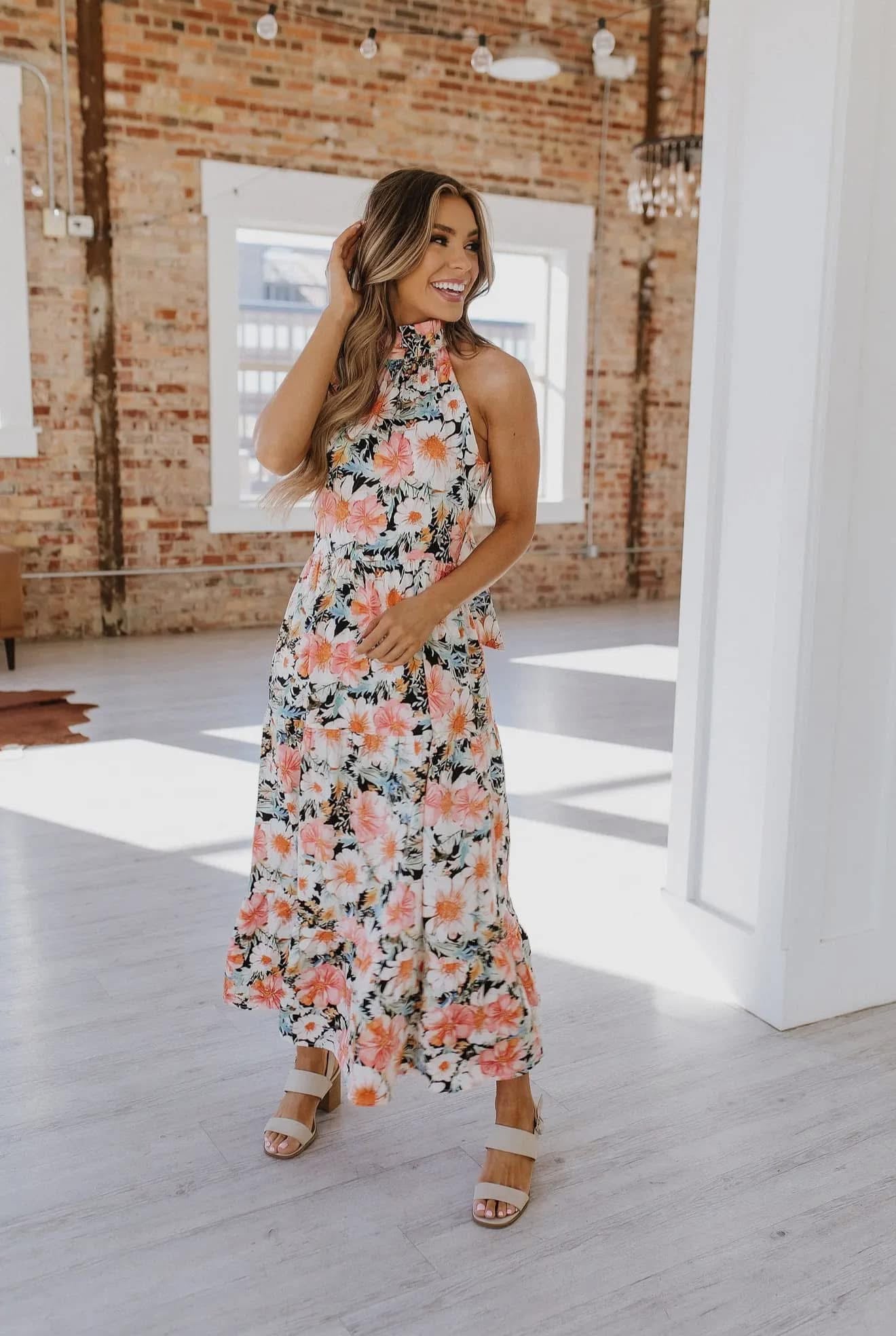 Zion Floral Maxi