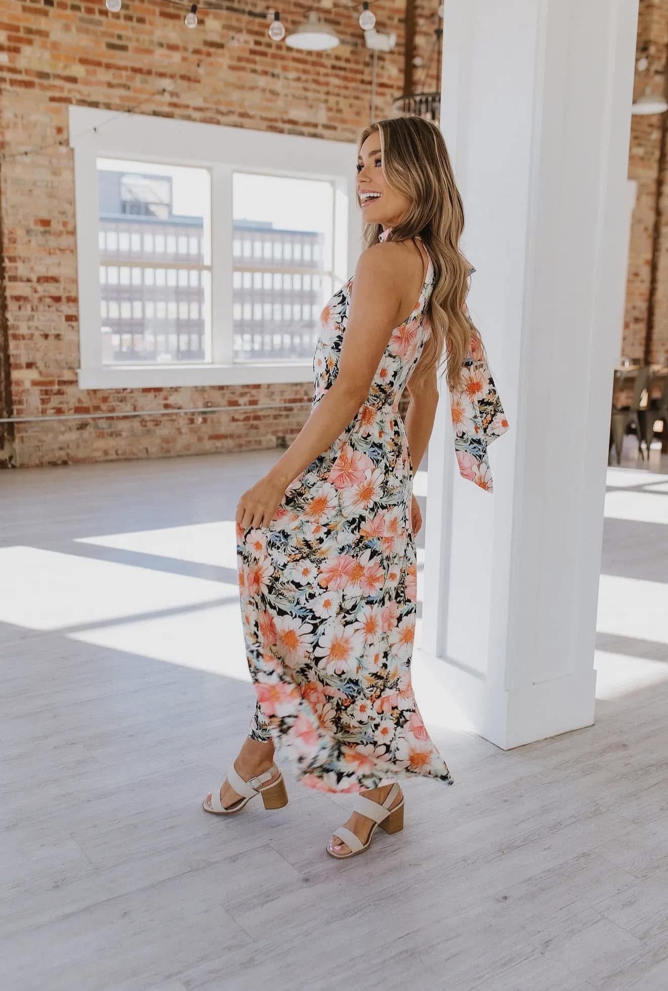 Zion Floral Maxi
