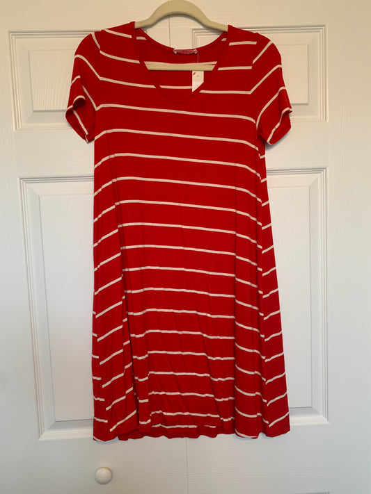 Striped T-Shirt Dress